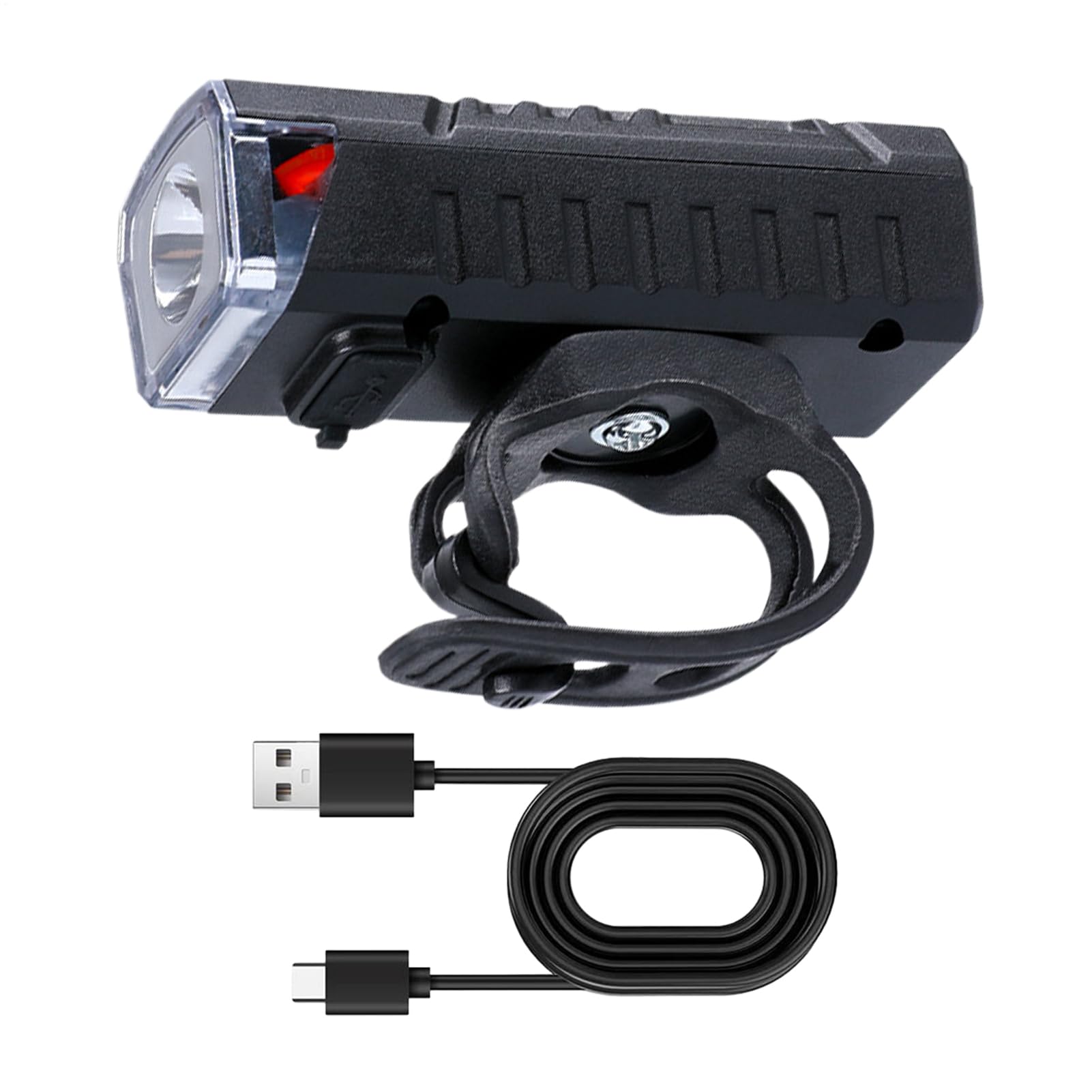 Bike Headlight Set - Rechargeable Waterproof Riding Lamp, High Lumen Safety Gear | Mountain Road Cycling Illumination plan System, Long Runtime Visibility Equipment for Commuting Training Touring