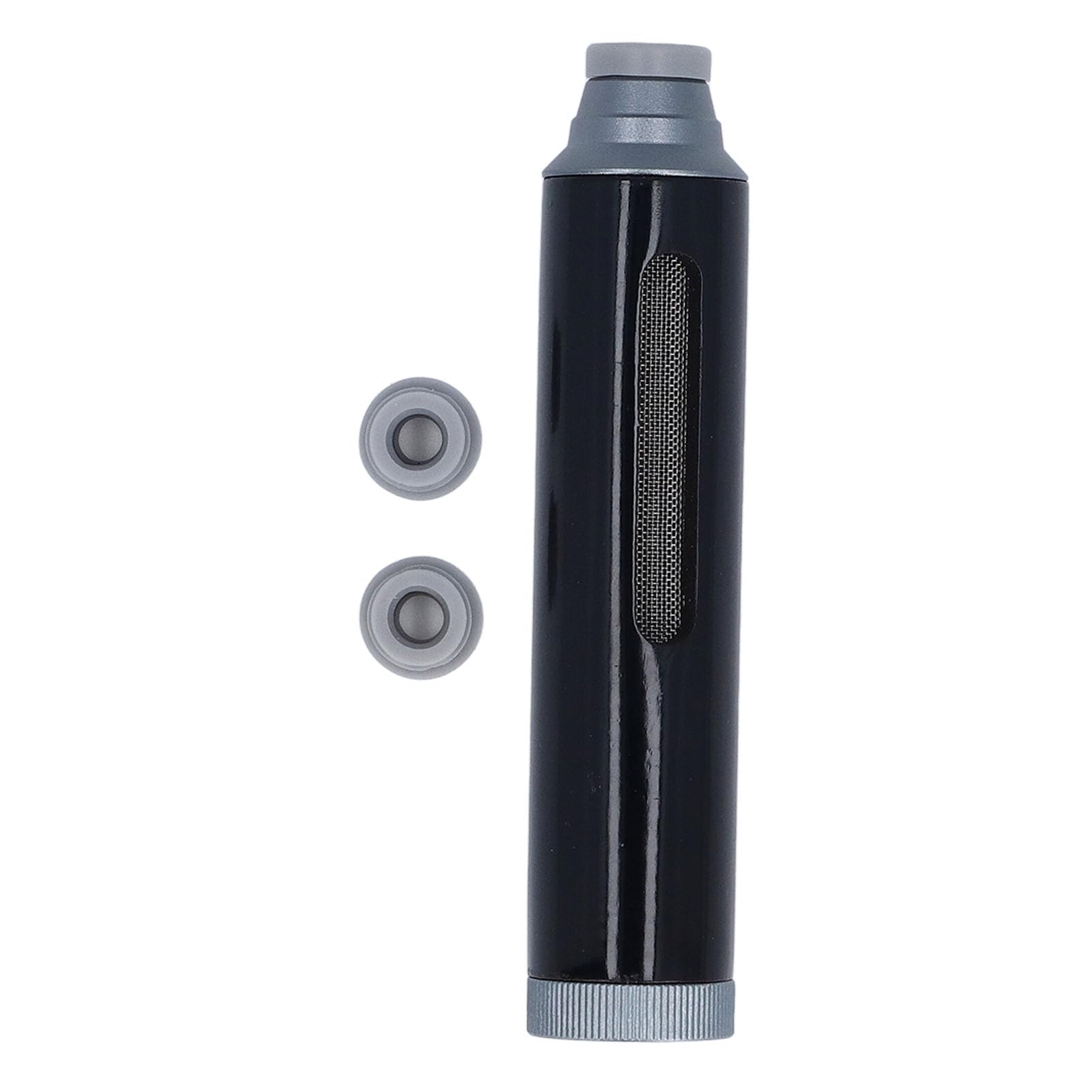 Portacenere Portatile Per Auto: Antivento, Anti-caduta E Anti-perdite, Capiente E Leggero, Con Boccole Intercambiabili Per Sigarette Sottili, Medie E Grosse, In ABS E Acciaio Inox, Elegante E Pratico, Regalo Perfetto Per Papà, Marito O Amici
