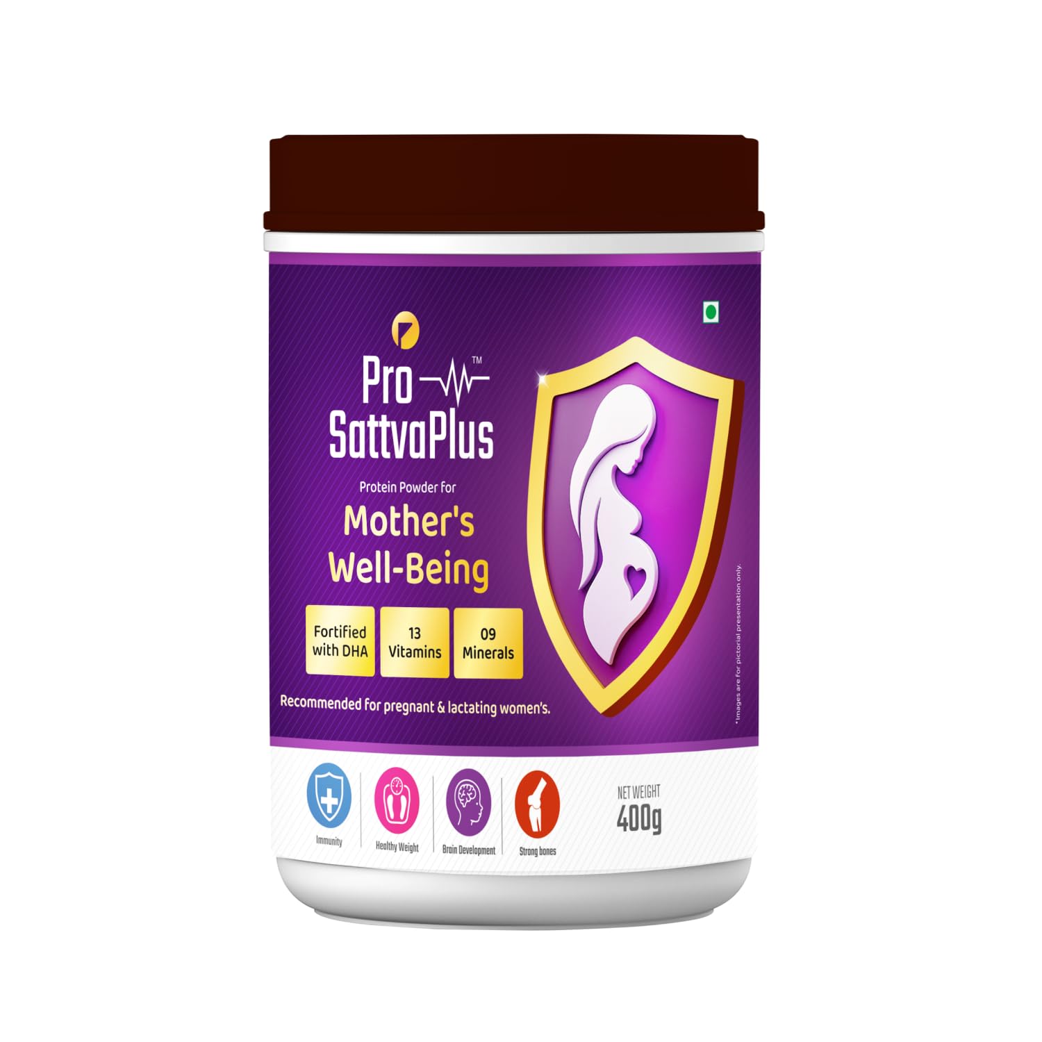 Pro Sattvaplus Mothers Well-Being Powder | Daily Wellness & Nutritional Support for Women | Energy, Vitality & Overall Health Supplement (400G)-picture-17