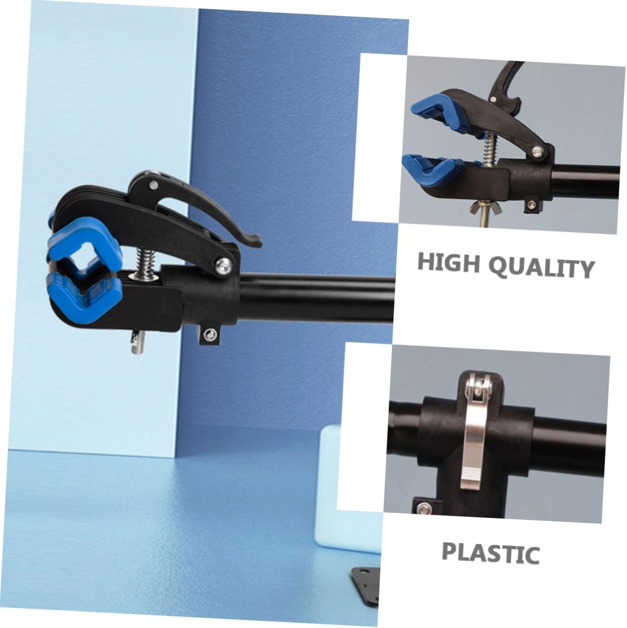 Mountain Bike Wall Mount Rack High-carbon Steel Bike Storage Holder for Garage and Repair Use Suitable for Road and More