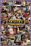Pyramid Friends Montage Poster Print