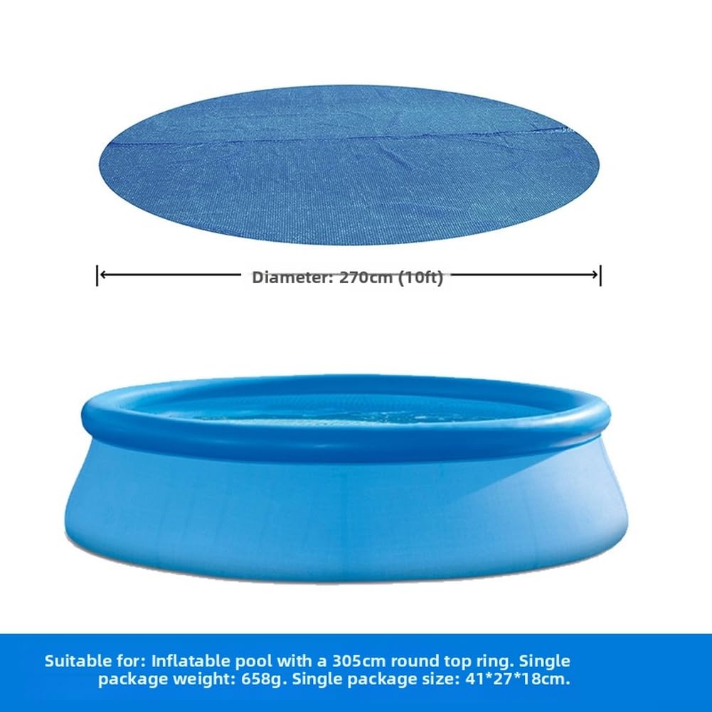 Bâche solaire ronde pour piscine hors sol