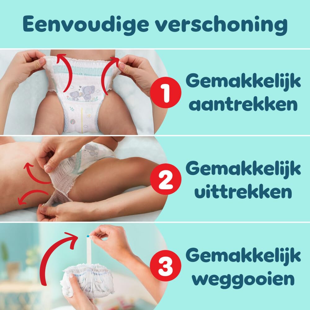 Pampers Premium Protection Pants rozm. 3 Midi 6-10 kg, pudełko miesięczne