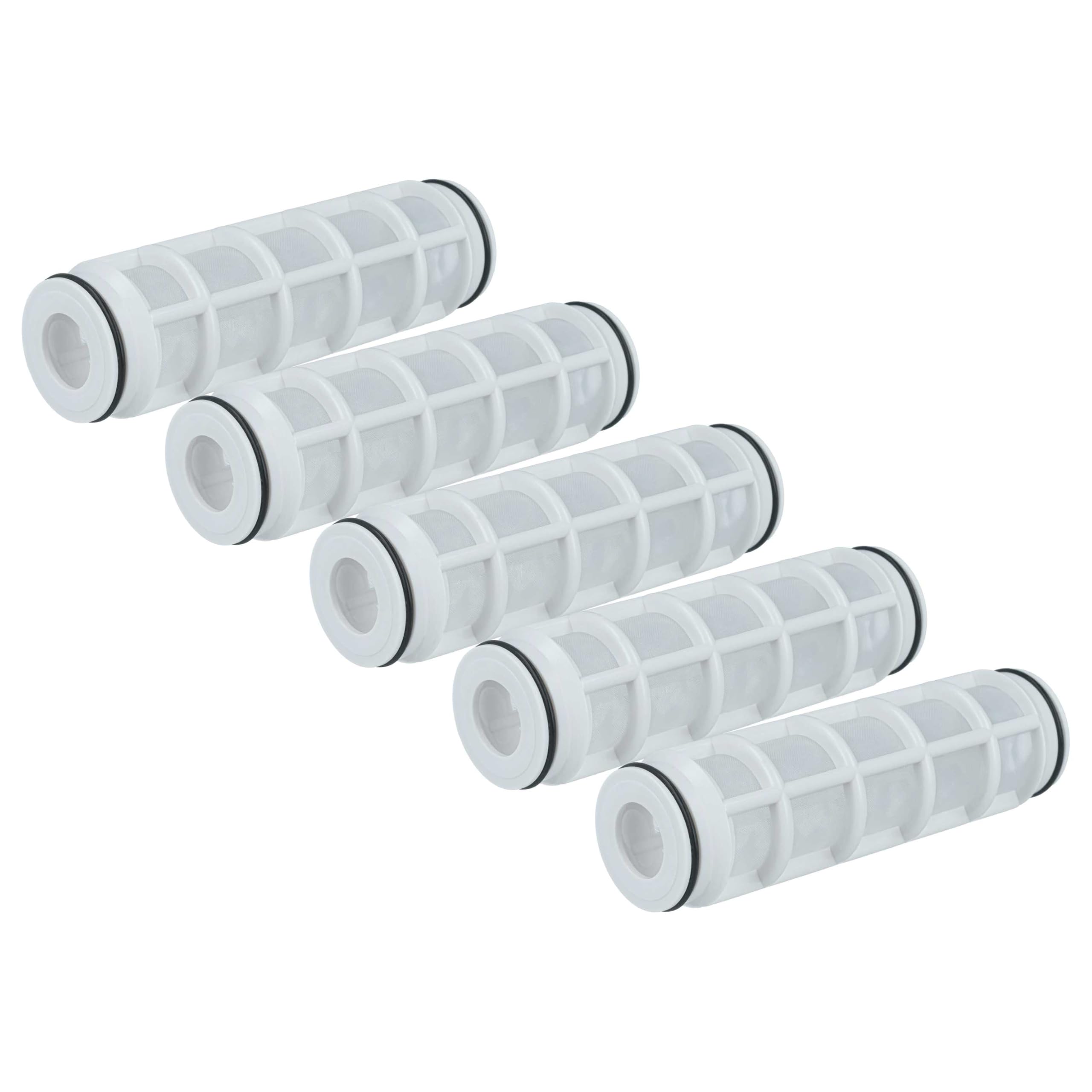 vhbw 5 x element filtrujący kompatybilny z BWT Uni, Diago domowy stacja wodna, domowy filtr wody - 90 mikrometrów