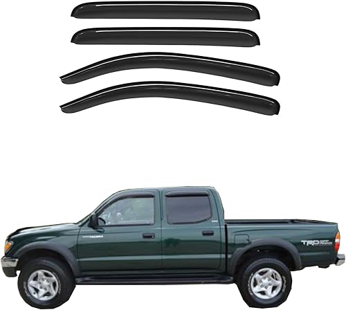 Miniatura 4 de Deflector de viento compatible con Ford Expedition 97-1798-17 Lincoln Navigator Smoke SunRain Guards Viseras de ventana 94233