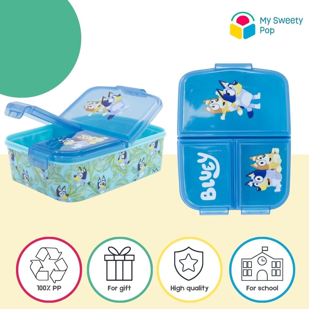 3 Boîtes Goûter Stitch My Sweety Pop - 11.5cm, 10.5cm, 9cm - Enfant école