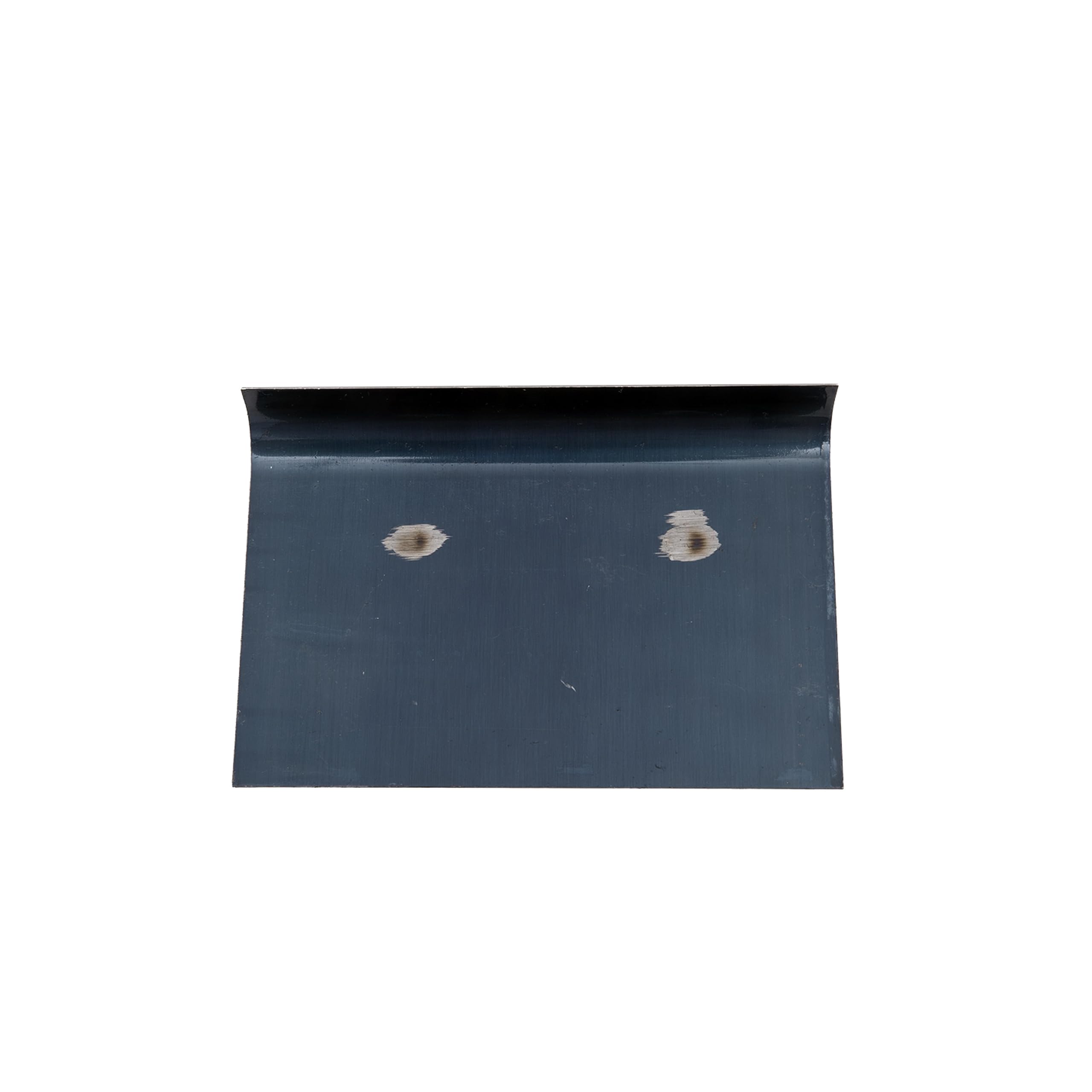 Frattazzo per bordi Marshalltown, R 3mm, L 10mm con manico in legno in acciaio blu, dimensioni cazzuola: 152x102 mm