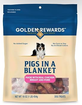 Golden Rewards Pigs in A Blanket - 16oz Bag - 2 Pack