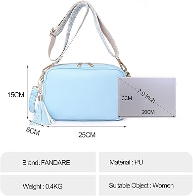 FANDARE Crossbody Bags for Women Ultra-light Shoulder Bag
