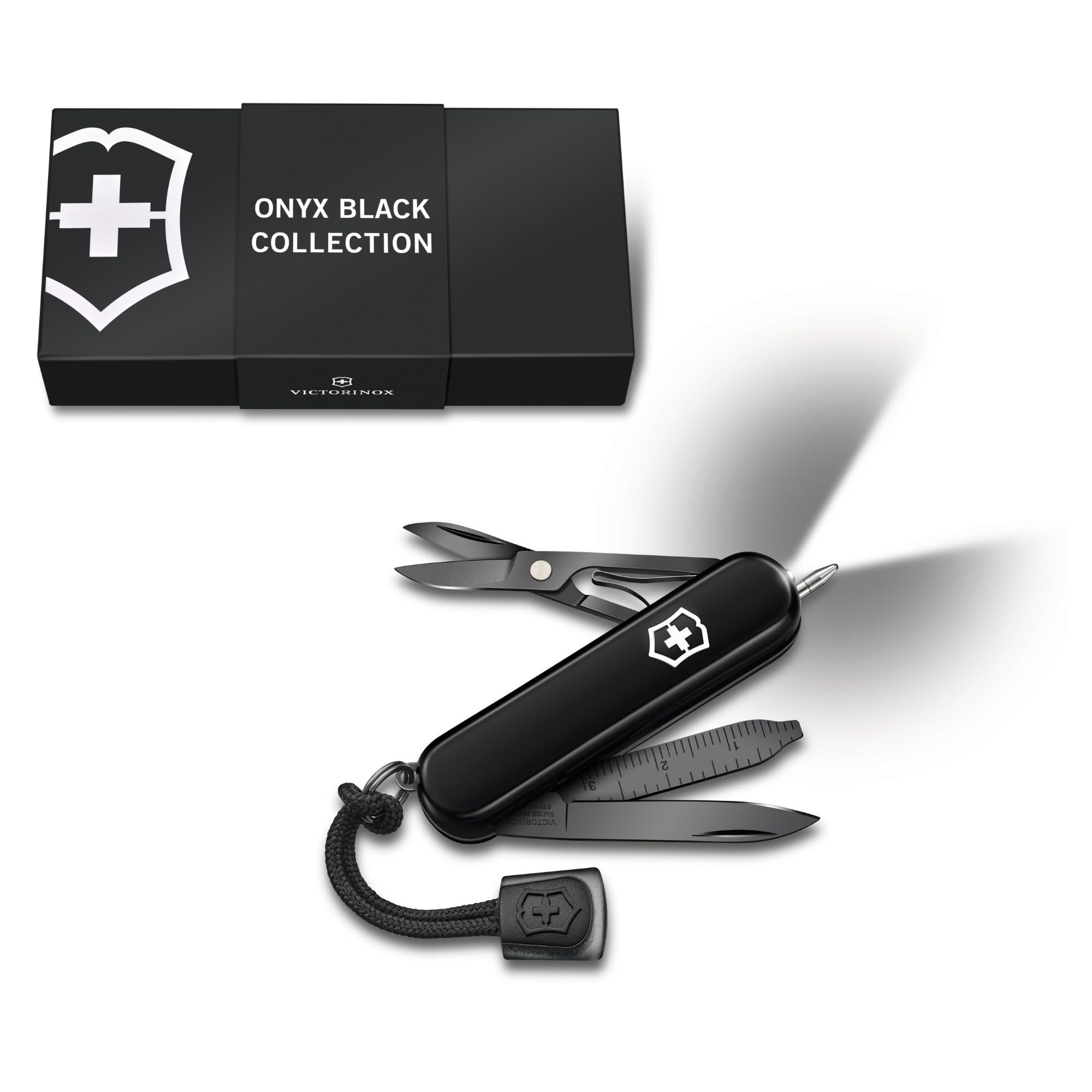 Victorinox Onyx Black Collection, Swiss Army Knife, Multi-functional Knife, Disaster Preparedness Goods, Outdoor, Present, Gift, Swiss Multi-Tool, Compact