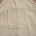 Covvoliy Toddler Baby Corduroy Suspender Pants Boy Girl Fall Outfits Solid Color Bib Overalls Jumpsuits with Pockets (Khaki, 9-12 Months)