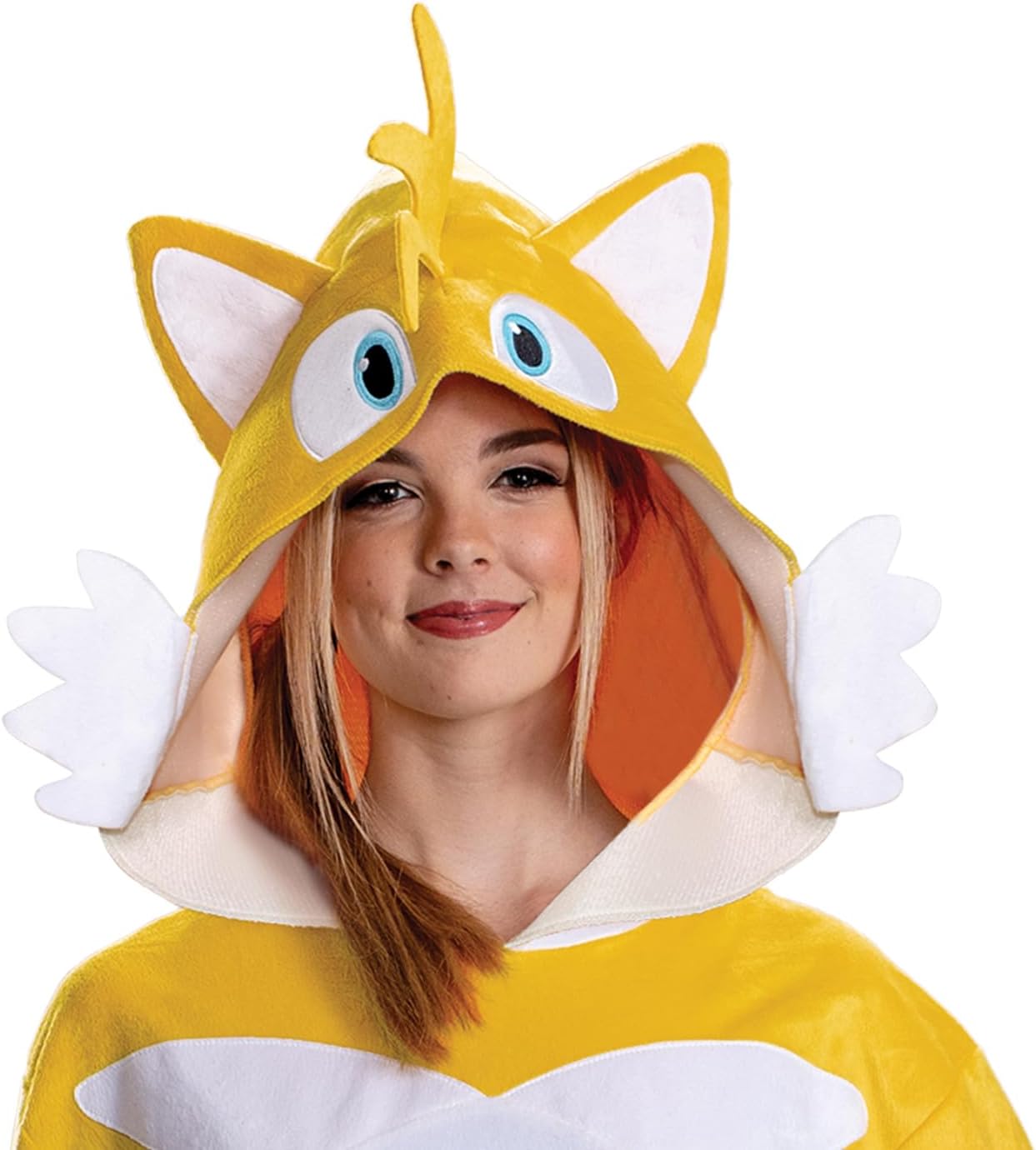 Disguise Adult Sonic Tails Adult Costume, Official Sonic Movie 3 Halloween Costume With Headpiece