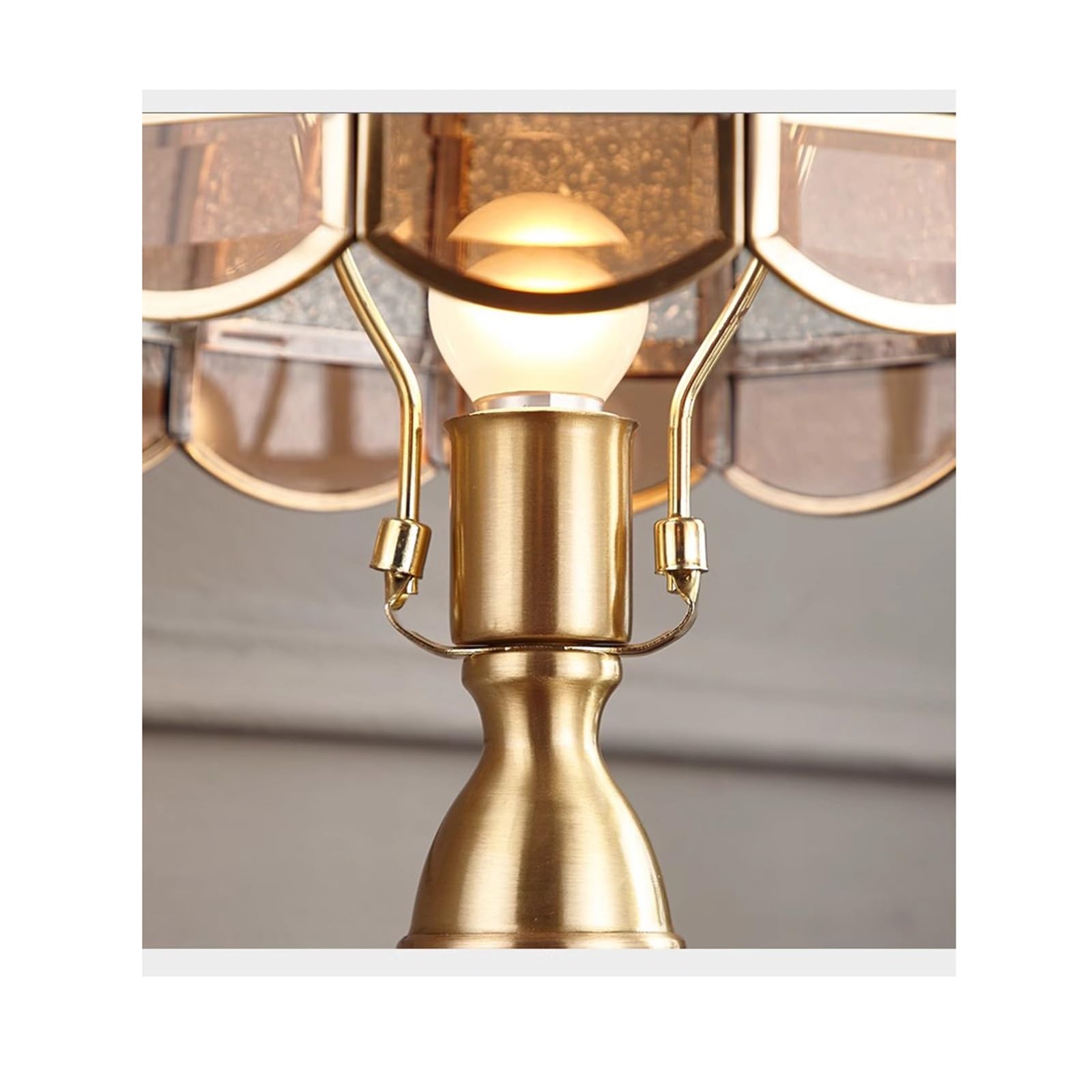 Affascinante Lampade da tavolo in cristallo for camera letto in ottone pieno di lusso vintage leggere Ambiente regalo for principale Arredamento per la casa(Dimmer)