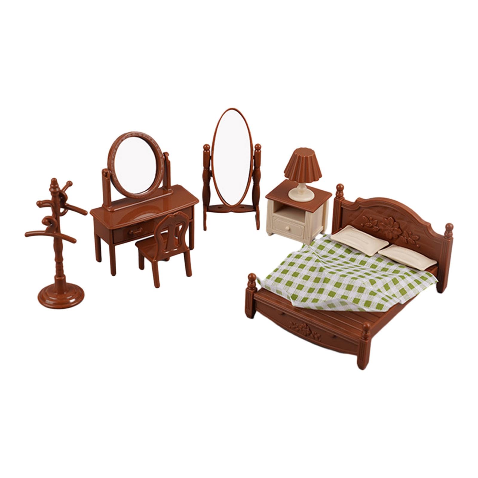 Dollhouse Bedroom Furniture Set Landscape for Kids 4 5 6 Boys Girls Children| Dolls & Bears-image-30