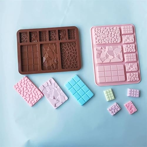 Miniatura 3 de Molde de chocolate para gofres Moldes De Silicona Barra de chocolate Moldes De Silicona Para Reposteria Reposteria Y Pasteleria