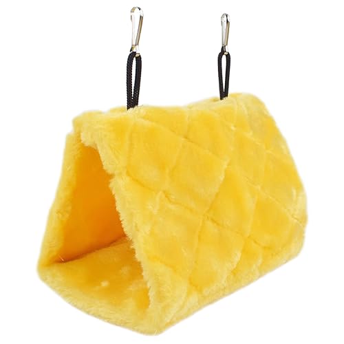 Pet Bird Nest Hammock Hanging Cave Cage Plush Snuggle Happy