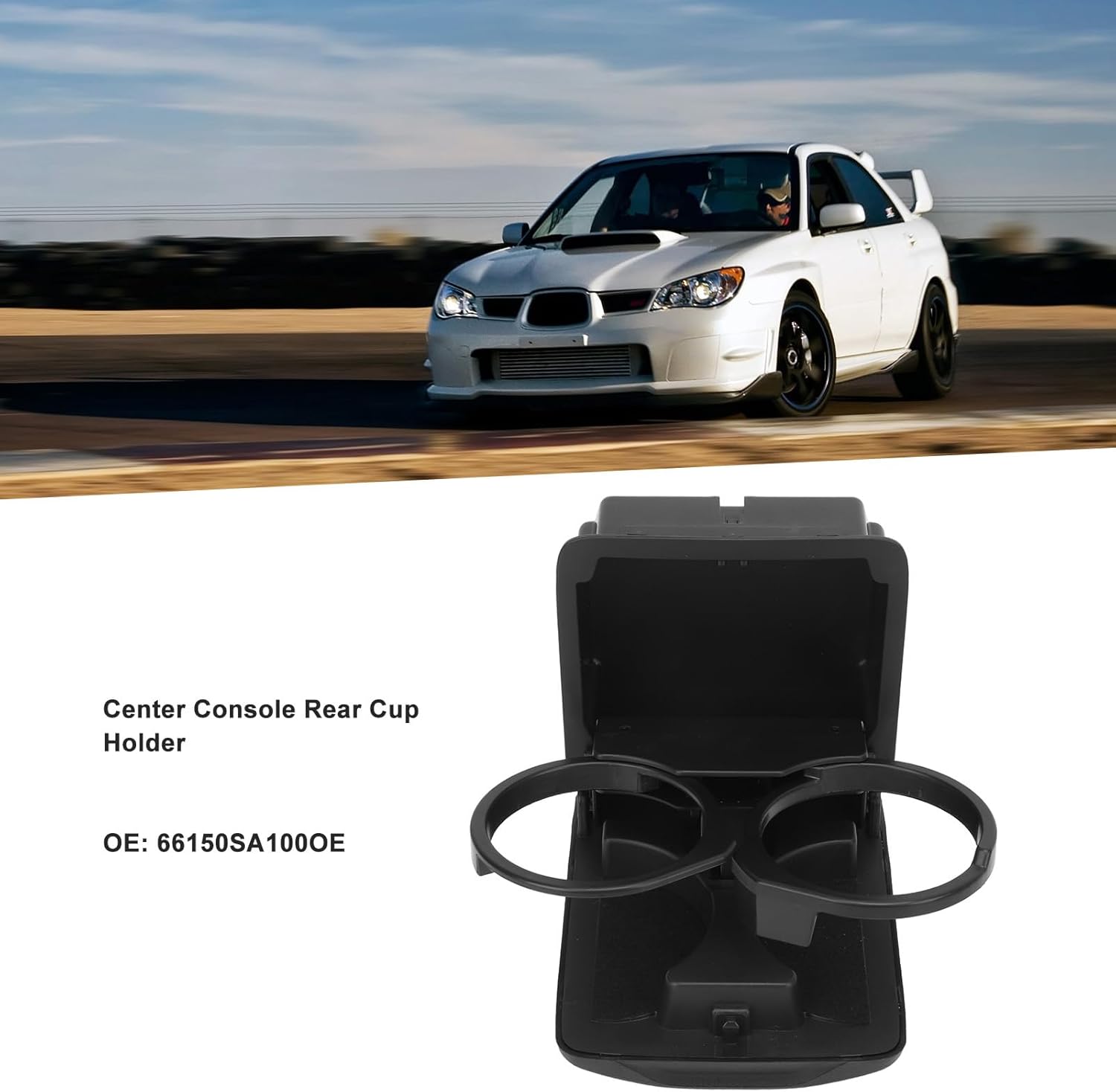 Rear Cup, Stable Console Storage Solution, cupholder Replacement for 2005-2007, car Interior