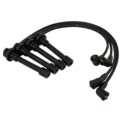 Miniatura 624 de TRQ Juego de cables de bujía de encendido del motor para Ford F250 F350 Super Duty V8 6.2L nuevo