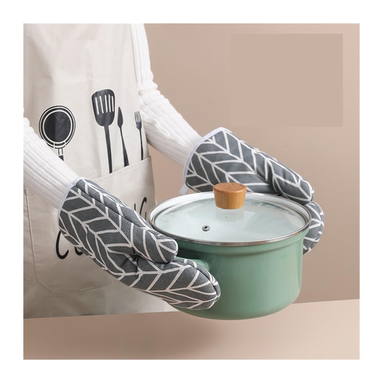 1 Paire De Gants Anti-brûlure pour Cuisine