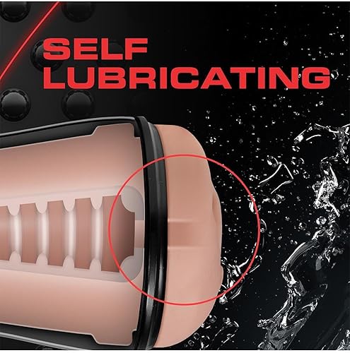 Miniatura 4 de Blush M - Masturbador suave y húmedo para hombres de 7.25 pulgadas, auto lubricante vagina Stroker, crestas y orbes para el placer máximo de los