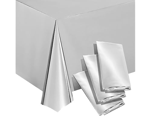 10 Best Silver Table Cloths for Parties  [Reviews of 2024]