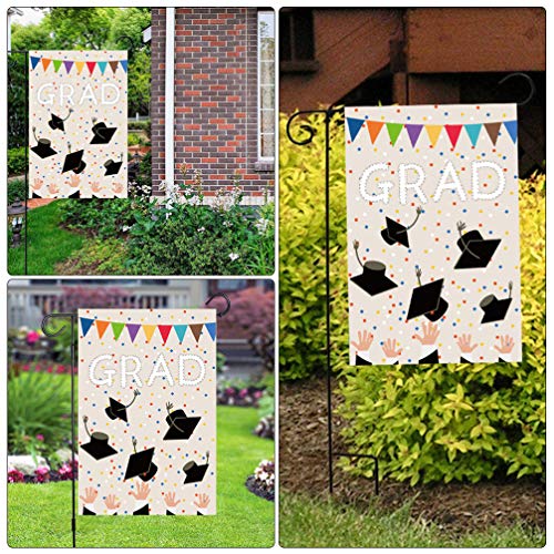 BESPORTBLE Bandeira Grad Graduação Bandeira Jardim Quintal Impresso Bandeira Graduação Decoração Ao