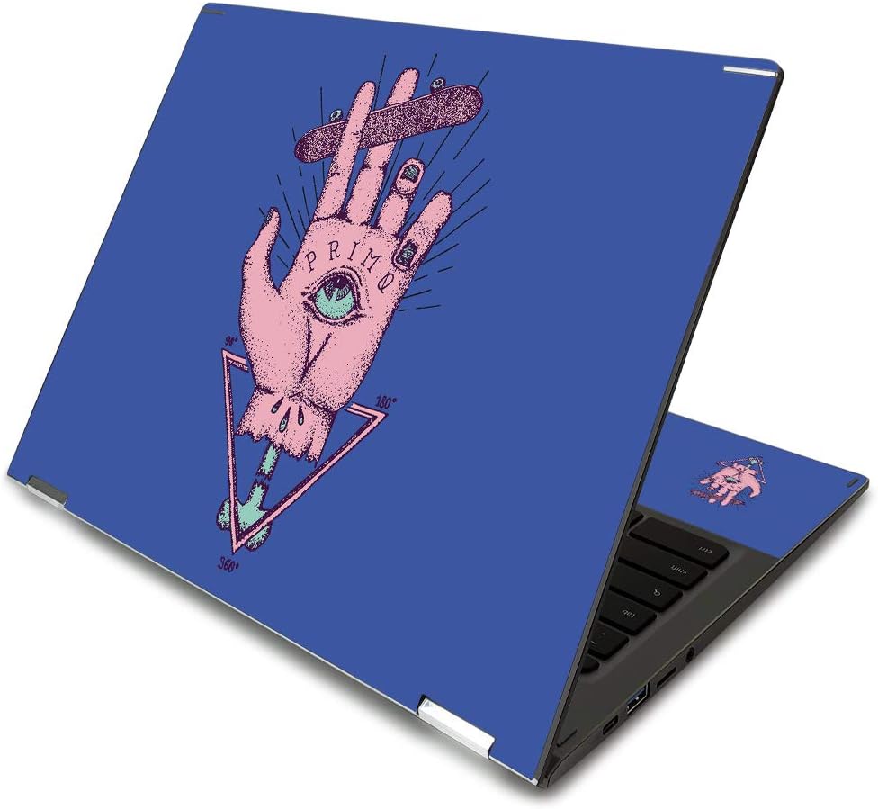 MightySkins Skin for Acer Chromebook Spin 13" (2019) - God of Skate | Protective, Durable, and Unique Vinyl Decal wrap Cover | Easy to Apply, Remove, and Change Styles | Made in The USA