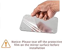 Vista 6 de Espejo de pájaro de 7 pulgadas con cuerda, perca, juguetes para pájaros, perca cómoda para grises, Yaxaas, periquitos, cacatúas, conure