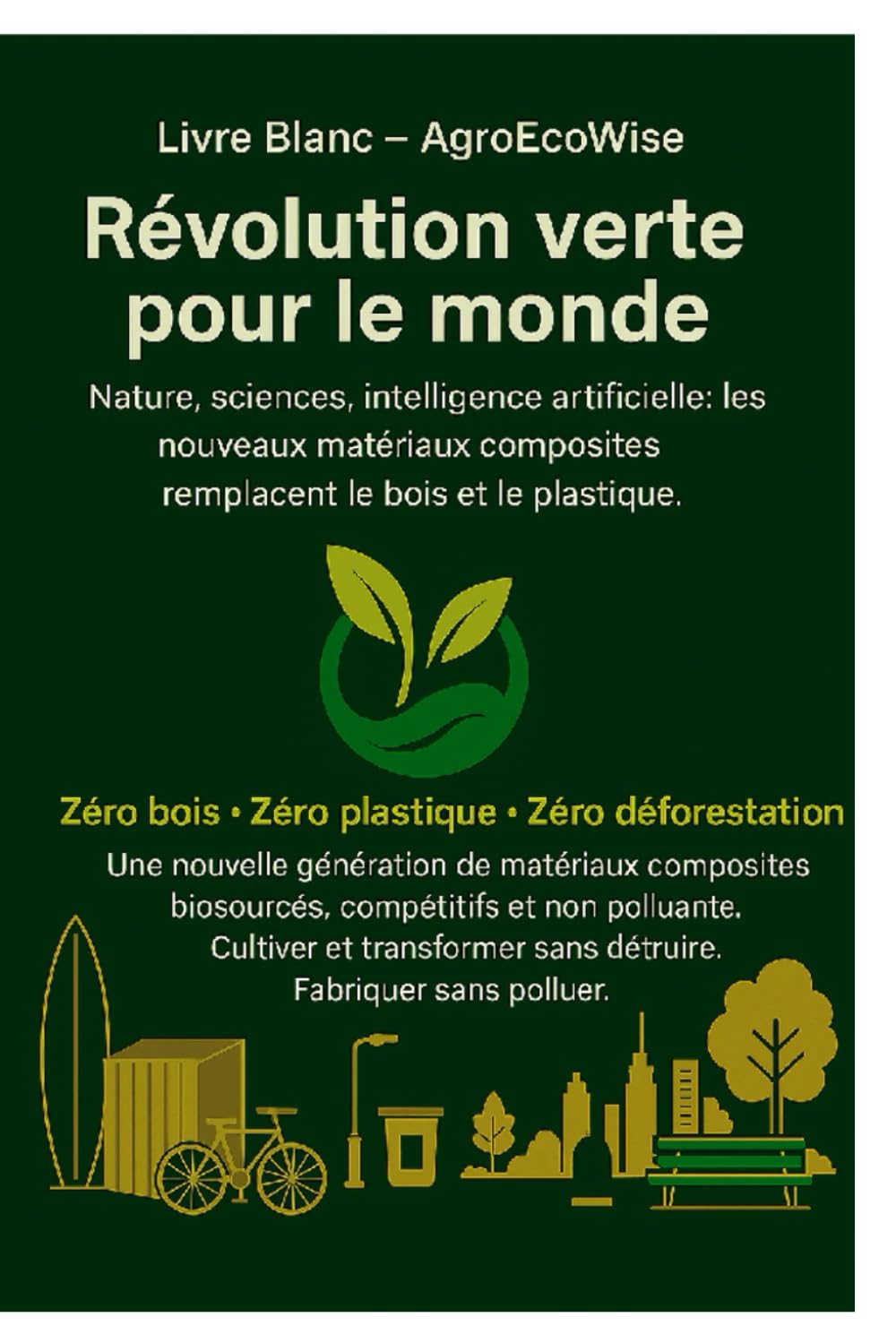 Livre Blanc AgroEcoWise - Révolution verte pour le monde: Cultiver et transformer sans détruire. Fabriquer sans polluer