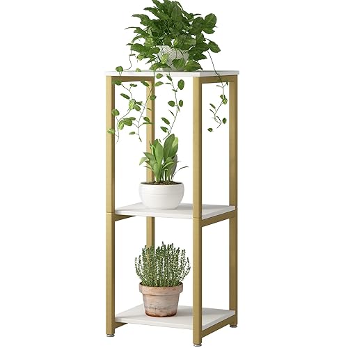Plant Stand Indoor Corner Tall 3 Tier Metal Modern Flower