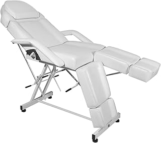 PHH Silla de Cama de Masaje Ajustable Salón SPA Pedicura Masaje Tatuajes Tatuajes Bed Split Silla Silla de Belleza
