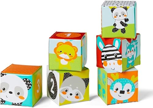 Infantino Colors and Numbers Blocks Baby Bath Toy