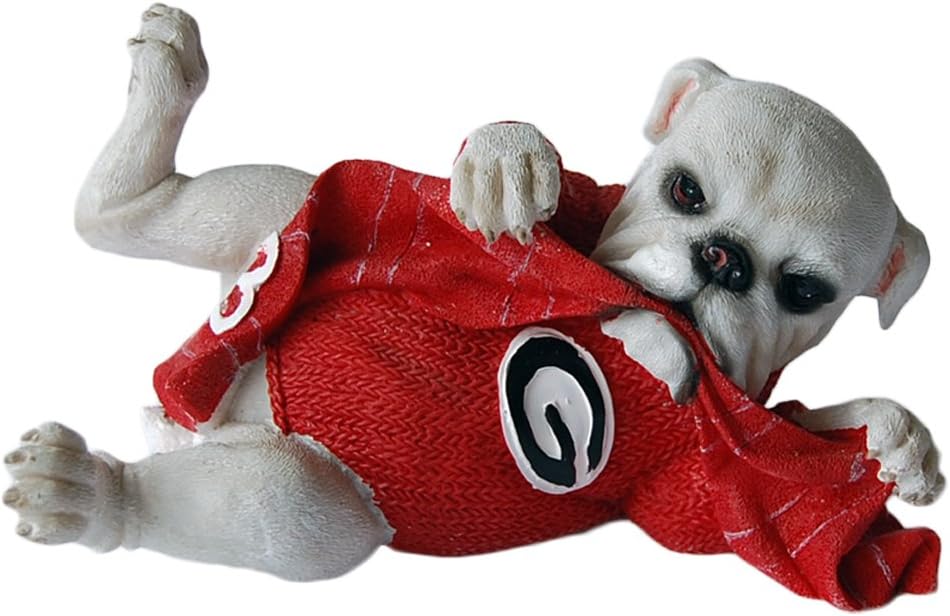 Georgia Bulldogs Mascot UGA Birthday, Age 3 - Resin Decoration Figurine
