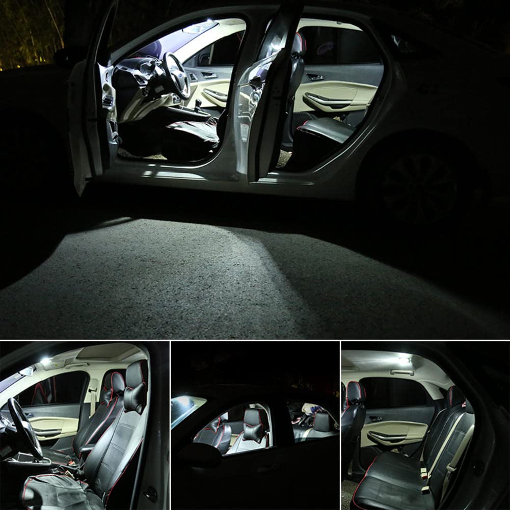 14 pz Nessun errore Bianco Canbus LED Lampadine per auto, per Cadillac STS 2005-2011 Mappa Cupola Tronco Lampada targa interna Pacchetto