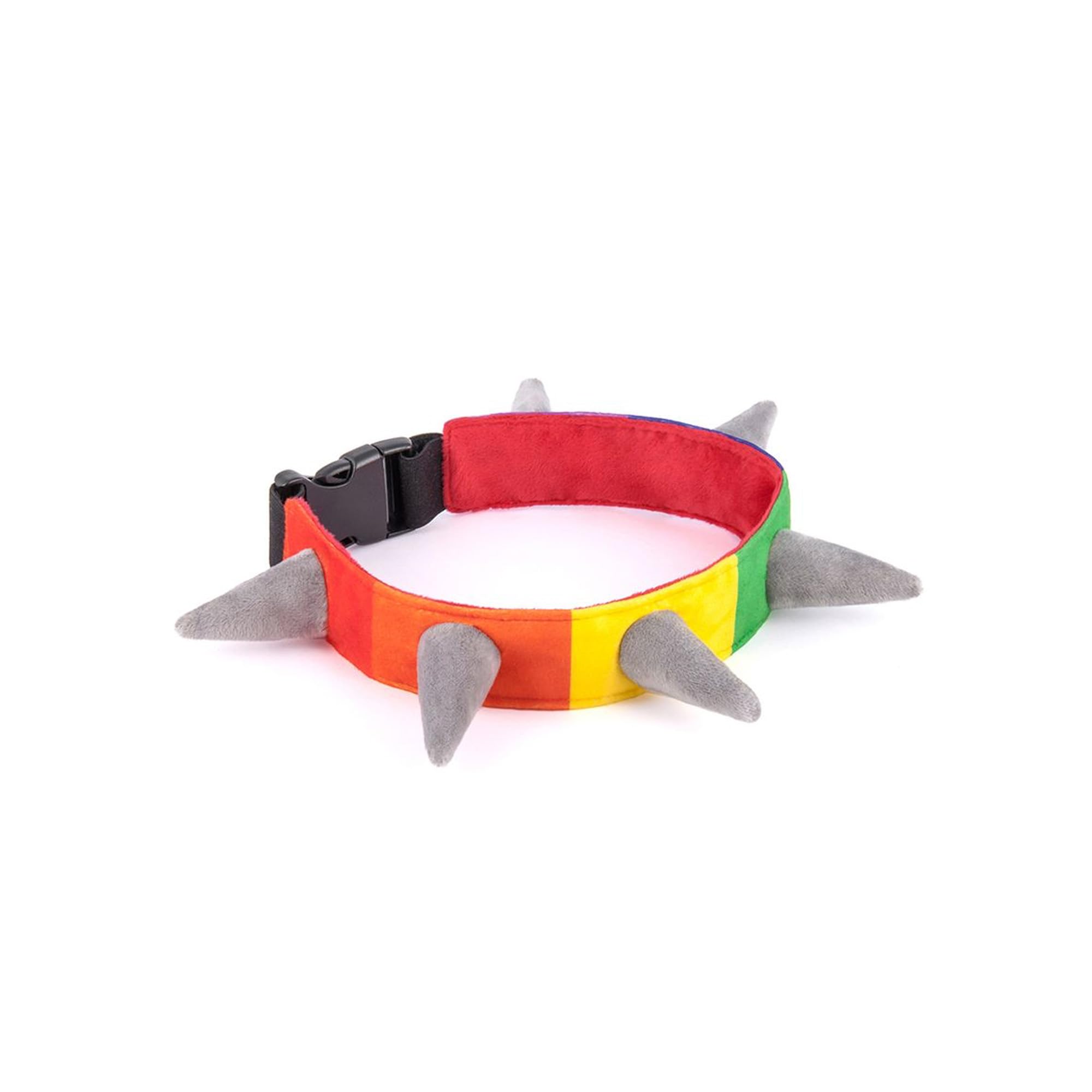 Collier peluche lavable en machine pour chien avec boucle élastique