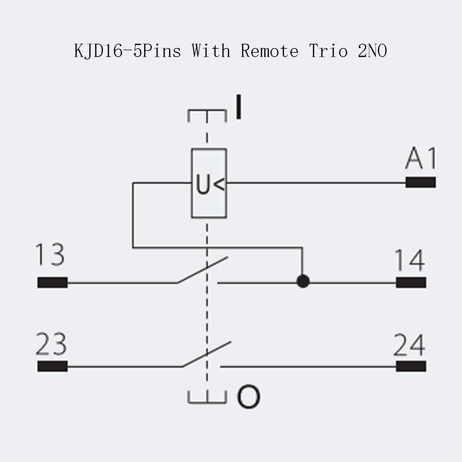 KEDU KJD16 5Pins Interrupteur électromagnétique Interrupteurs à bouton-poussoir pour équipement de machine-outil industriel AC 220-240V 16A 2HP 16 (12) A 10 (8) A 250V 5E4 IP55