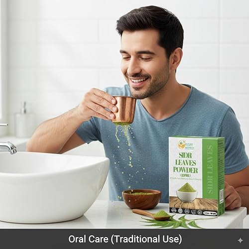 Miniatura 6 de Herbs Botanica Sidr Powder 100% natural y puro Ziziphus Spina-Christi Herbal Hair Cleanser & Conditioner  Fortalece las raíces, controla la caspa,