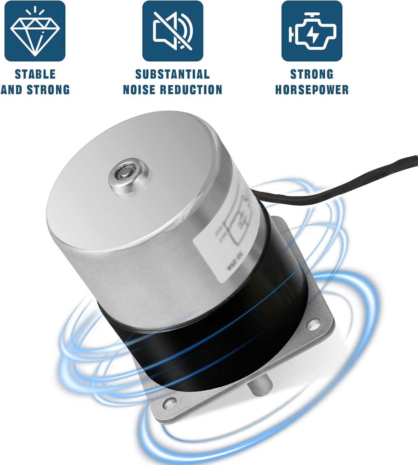 2RPM SRV7000-670 Auger Feed Motor Replacement for Pelpro Pellet Stoves PP130 PP150 PP60 PP70 PPC90 TSC90 Pleasant Hearth Pellet Stoves PH35PS PH50CABPS PH50PS PHC90 Quadrafire Outfitter I II