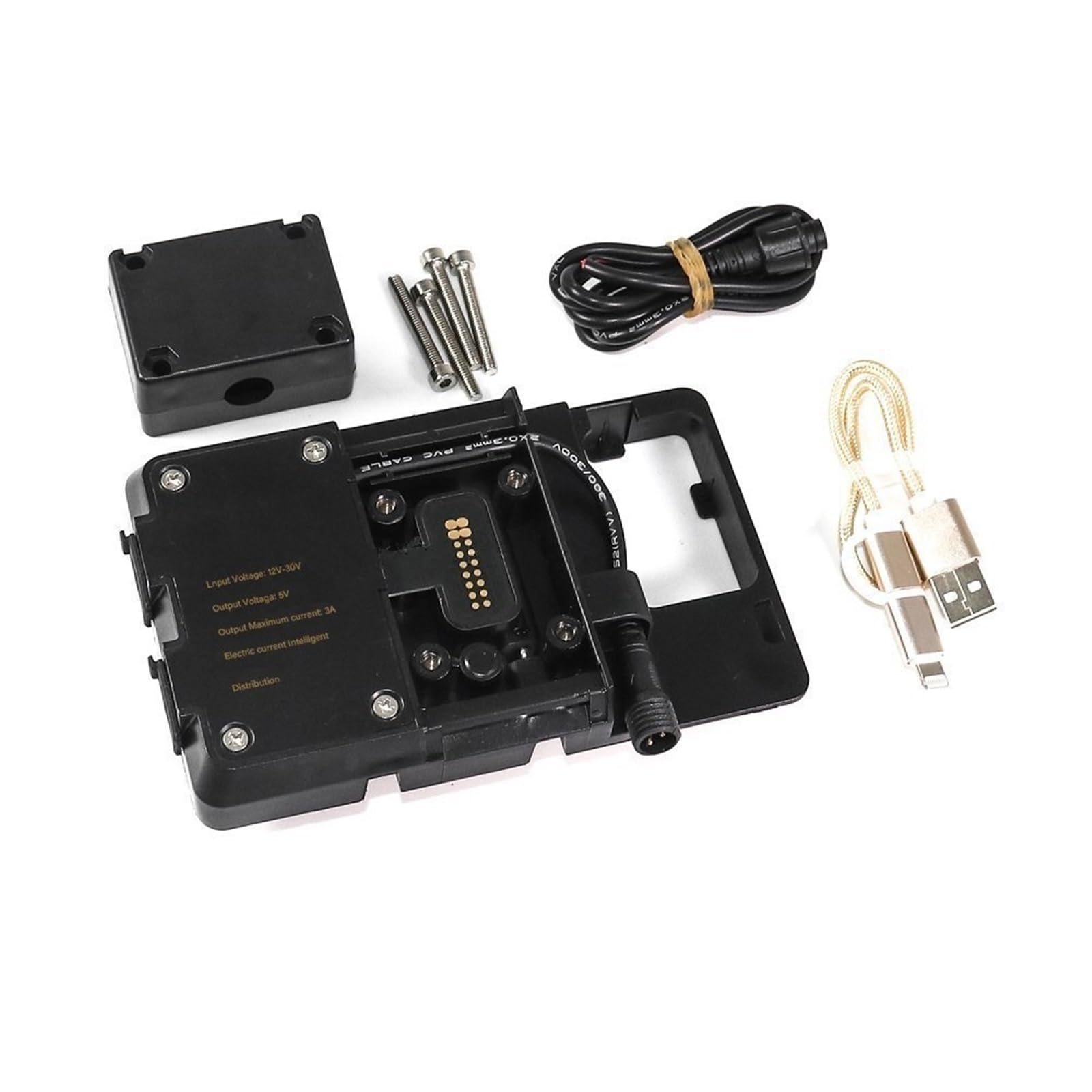 Soporte Placa Navegación GPS Soporte Teléfono Motocicleta GPS Parabrisas Navegación para Tiger 1200GT para Explorer 2022 para Tiger 1200 Rally