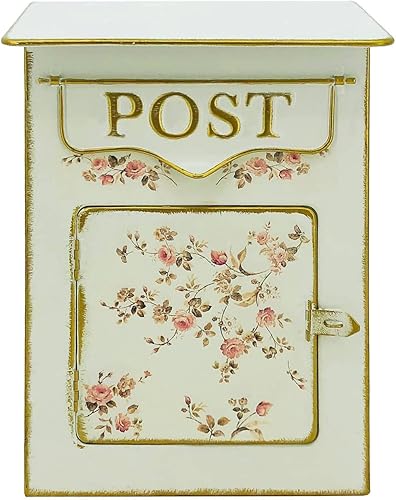 Michaels - Buzón de mesa vintage floral de 12 pulgadas por Ashland