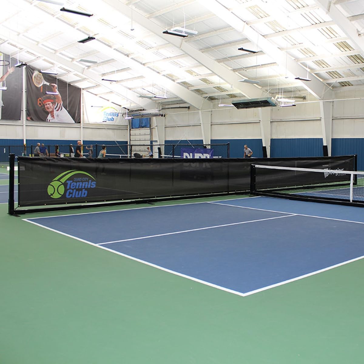 Douglas Pickleball and Junior Tennis Divider Court Divider Systems - Movable Indoor 4' X 42'