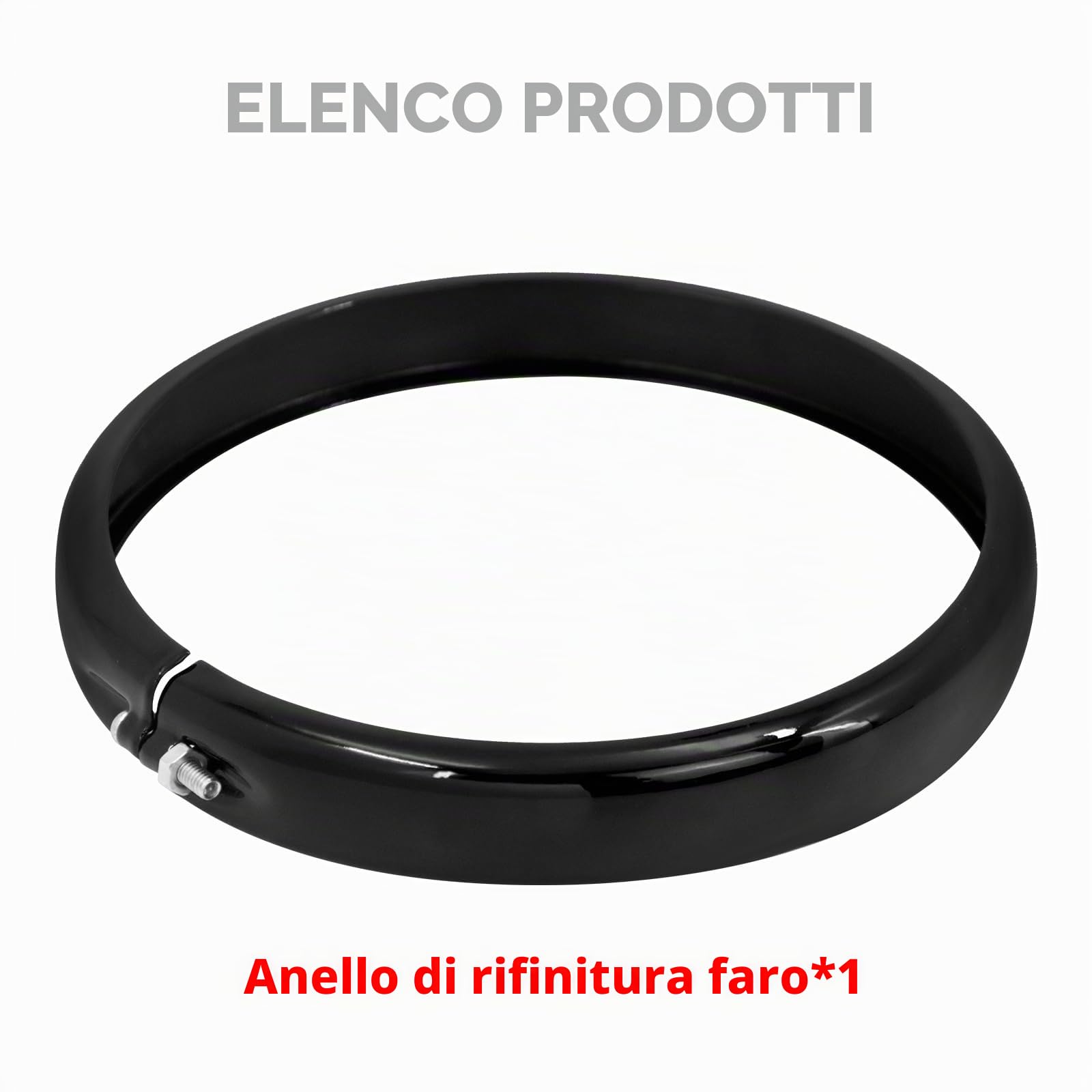 Anello di rivestimento per faro da moto da 14 cm, anello decorativo per Harley Street Bob 107 114 Softail Low Rider FXBBS 2018-2024 nero