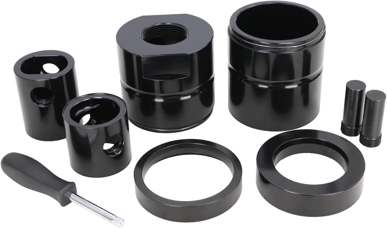 15030 Pin and Bushing Adapter Service Kit Compatible with Heavy Duty Trucks & Equipment for Removing Installing Pins and Bushings