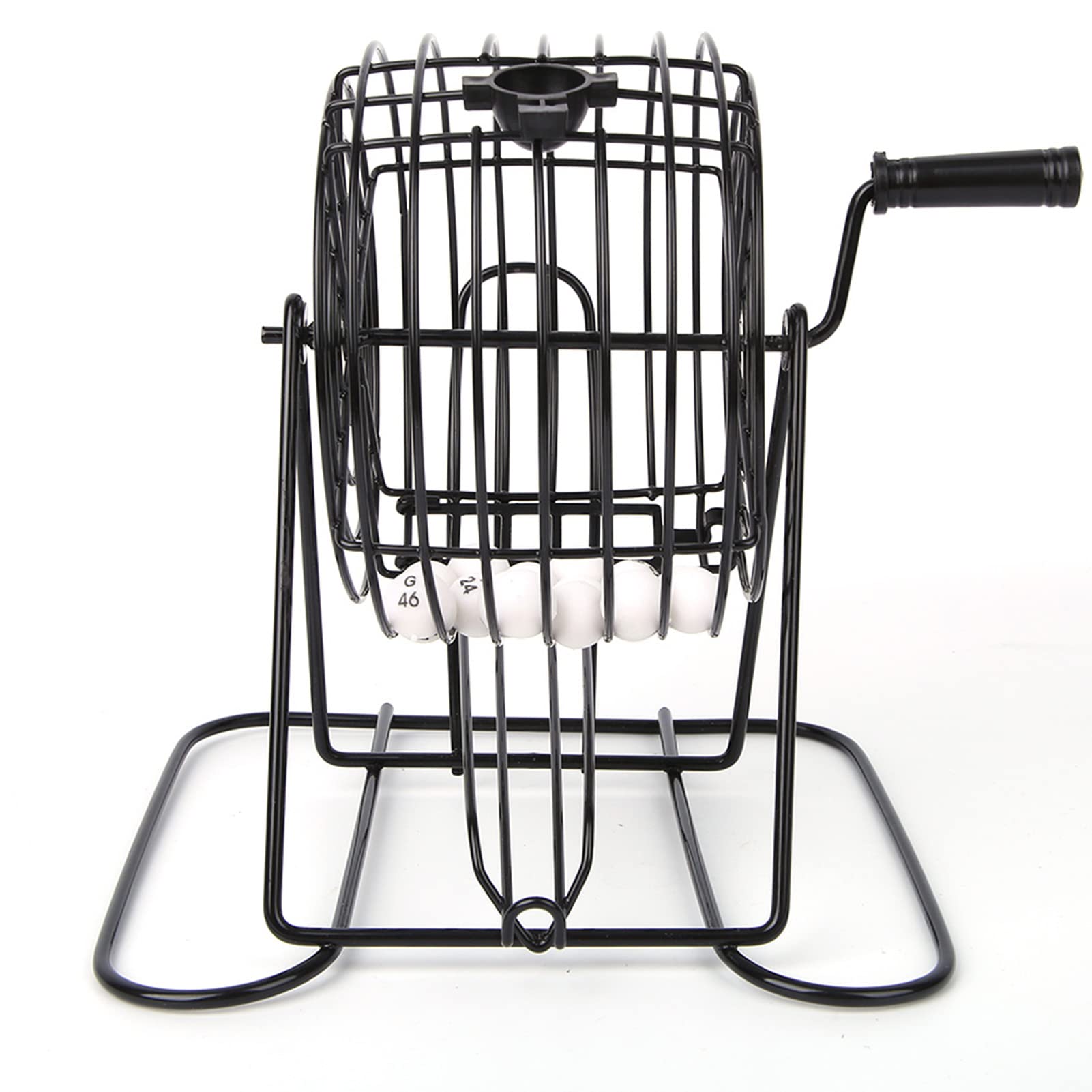 Jeu de Bingo, Jeu Bingo Boules Porte-Bonheur 75 pièces 15 mm Machine à loterie fêtes Loterie Automatique Jeu Loto Bingo pour Famille, Groupe, animations dans Bars