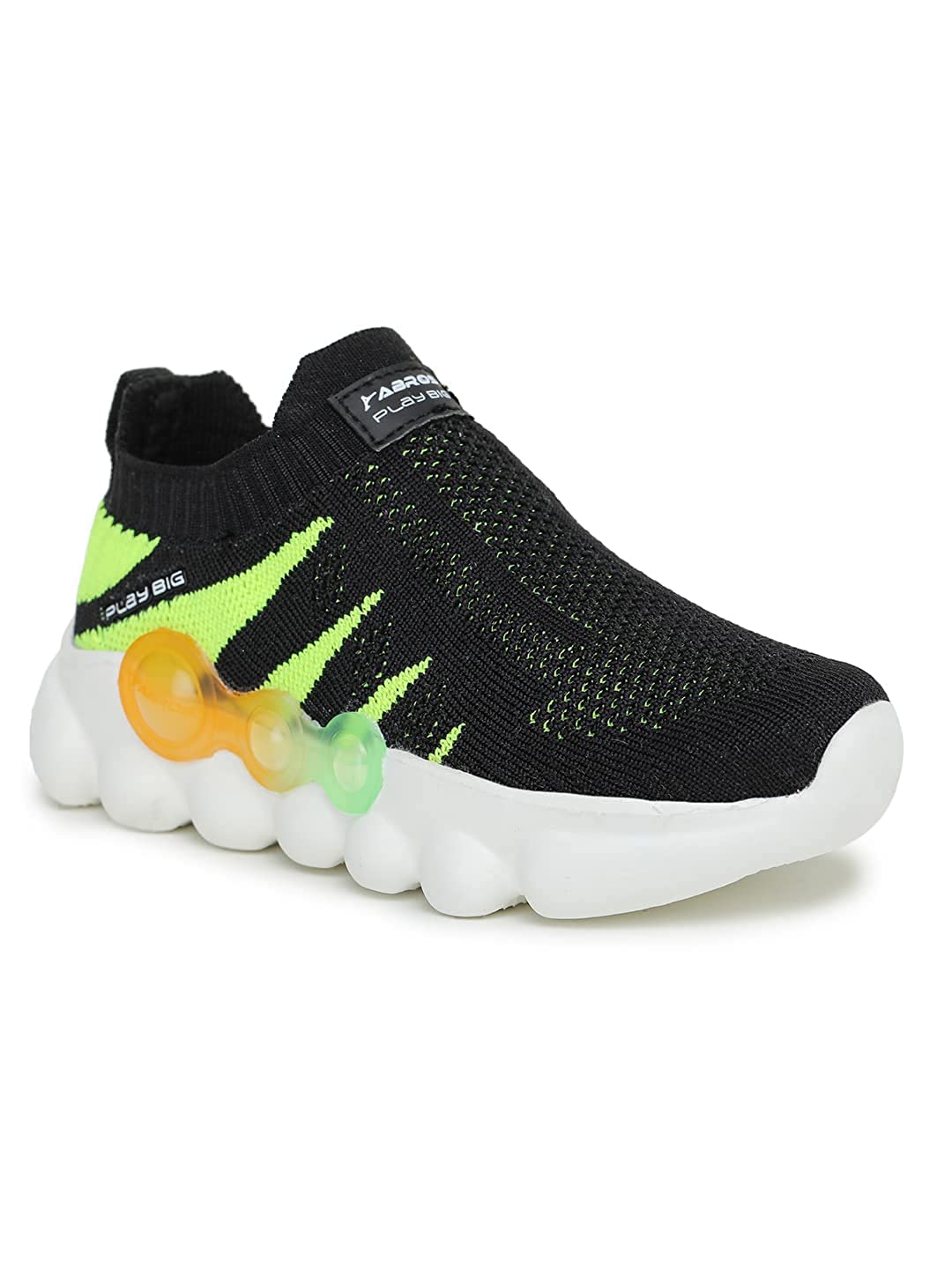 ABROS Kids Run ASSK0124 Sports Shoes -Black/F.Green -9UK (B09VYFCXWK) Amazon Price History, Amazon Price Tracker