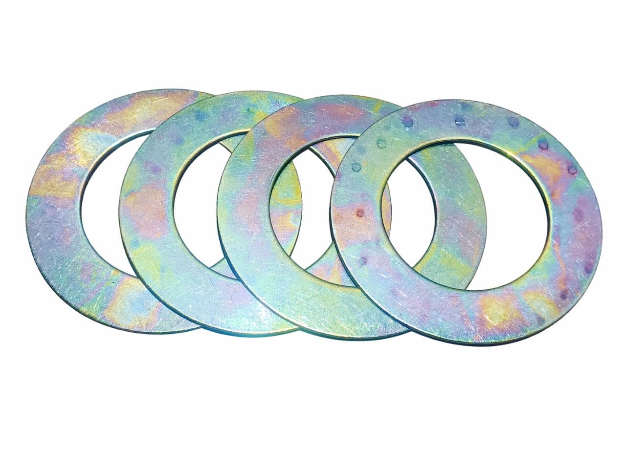 Shim 136 X 86 X 2.5mm, Set of 4 Pcs Fits and Compatible with Various Earthmoving Machines and Excavator Machine (Part No. KHV0170)