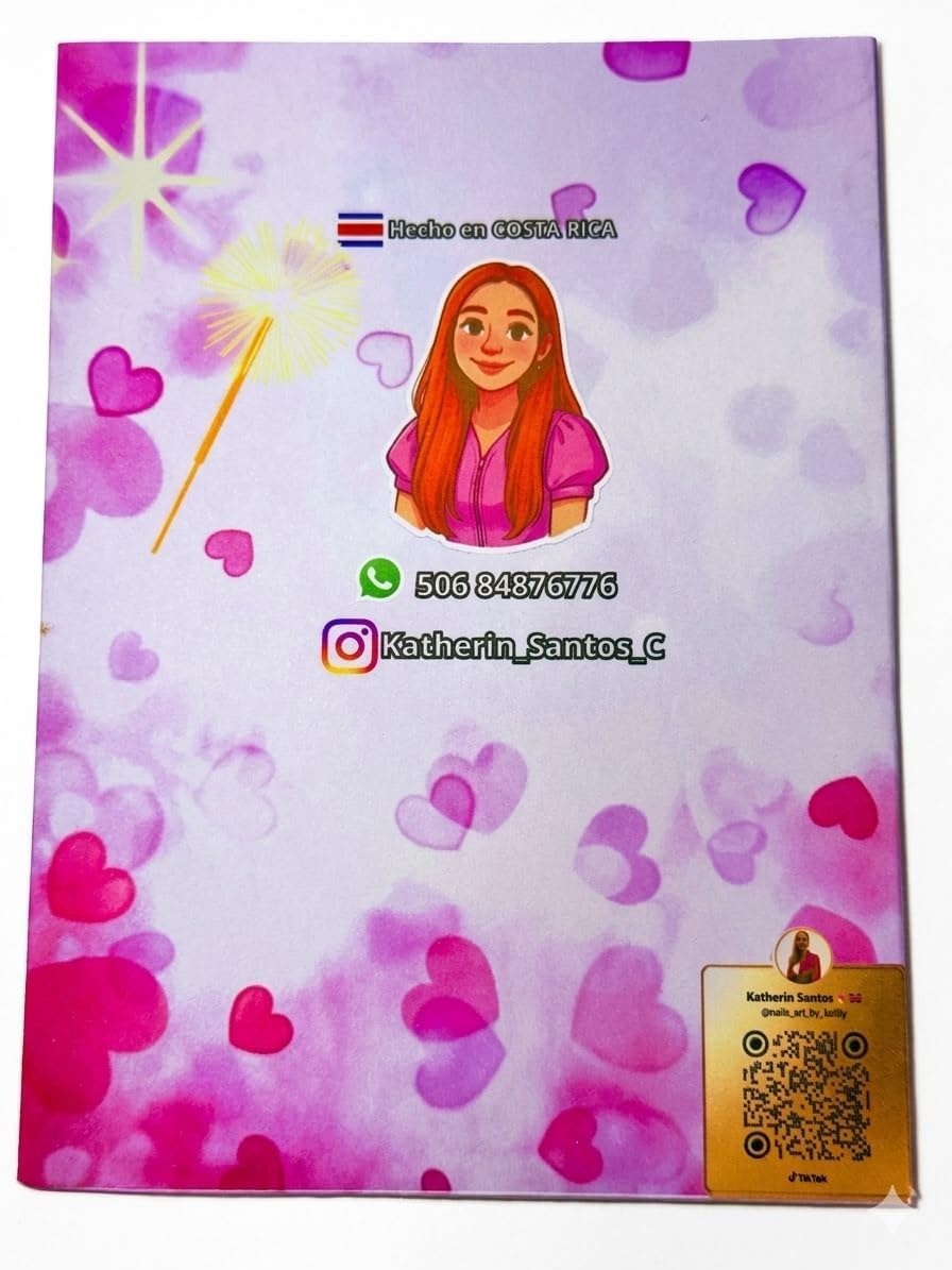 Nail Stamping Plate for Valentine's Day Hearts & Love