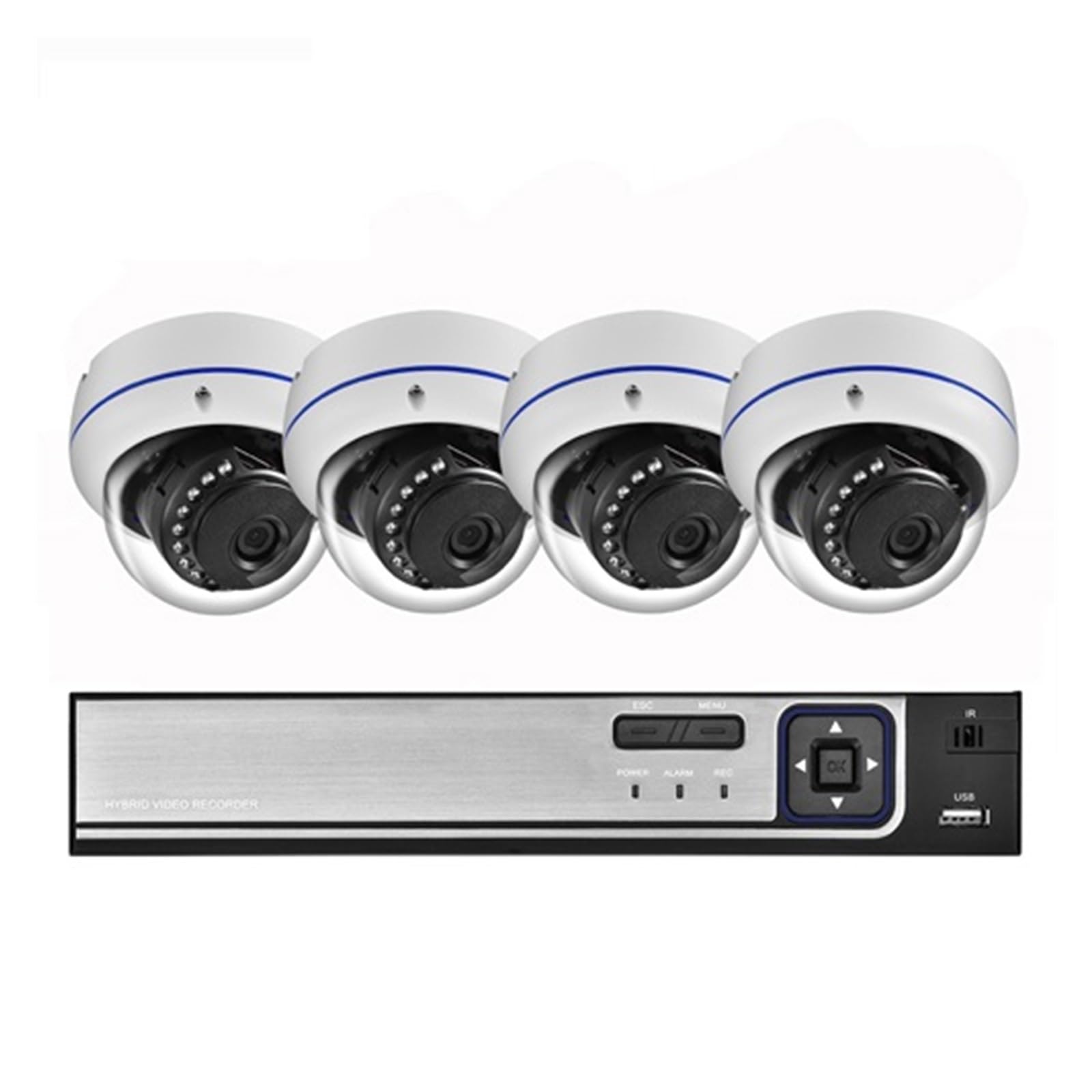 Système de caméra d'alarme de détection de Mouvement 4K 8MP