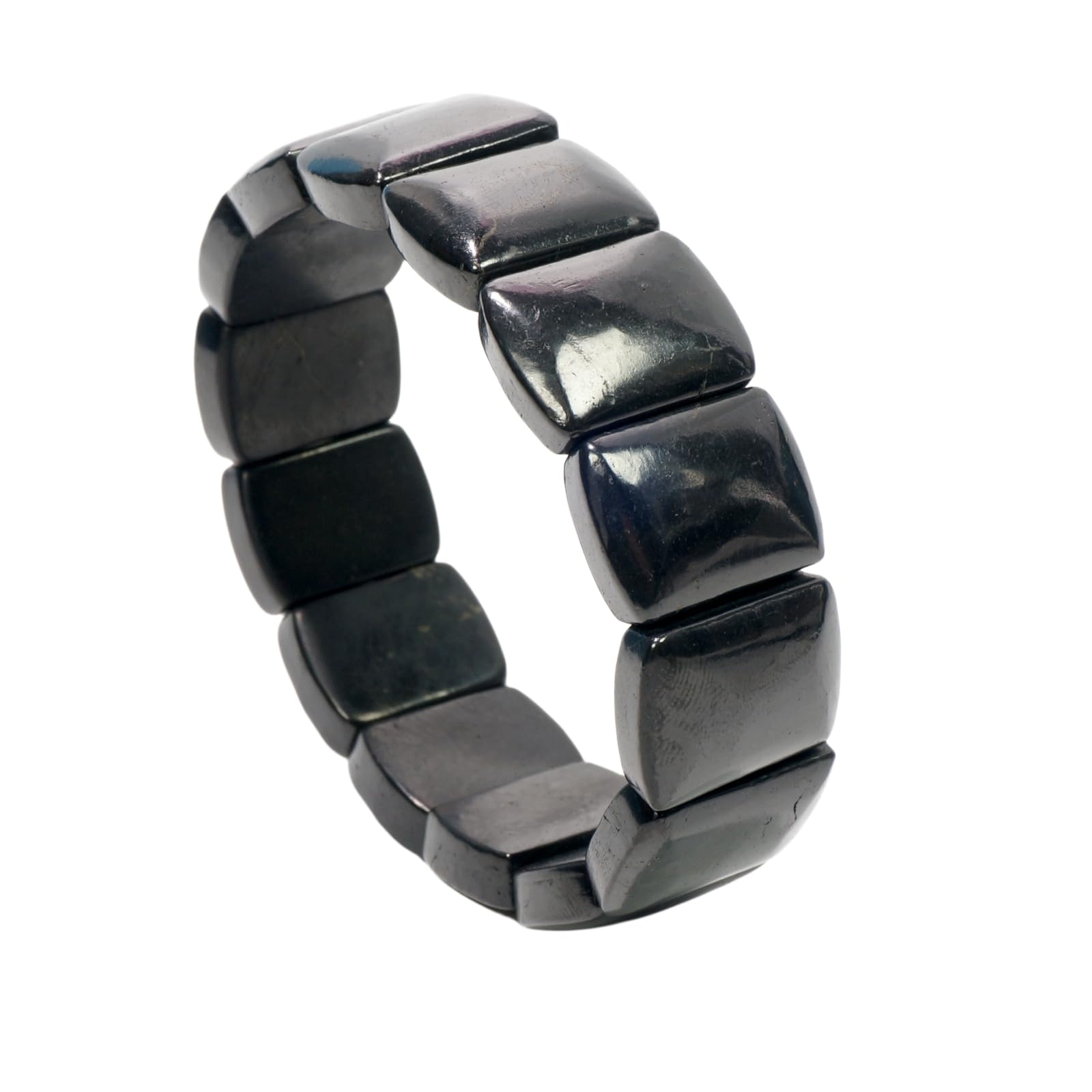 RICHRAIN Perline Di Shungite Naturale 6mm: Crea I Tuoi Gioielli! Bracciali Fai-da-te, Collane E Accessori Con Cristalli Naturali Per Protezione EMF.