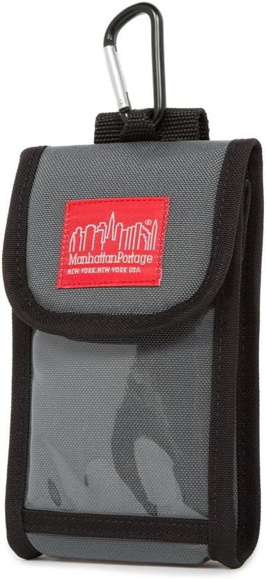 Manhattan Portage Smartphone CASE (L) W/Clear Pocket Black